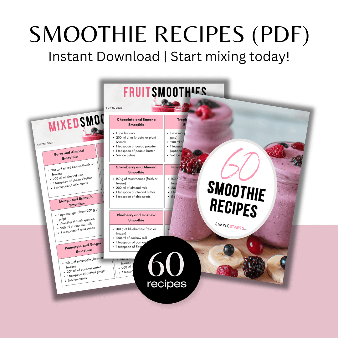 60 Smoothie Recipes (PDF)