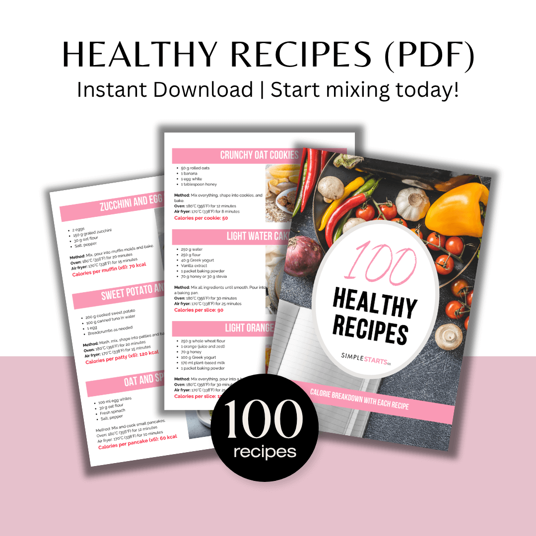 100 Healthy Recipes (PDF)