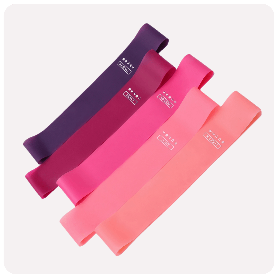 Fitness Bands (5pce) | Simple Starts Co™