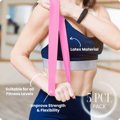 Fitness Bands (5pce) | Simple Starts Co™