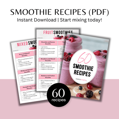 60 Smoothie Recipes (PDF)