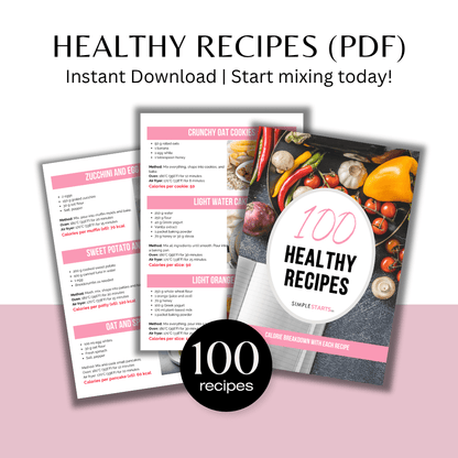 100 Healthy Recipes (PDF)